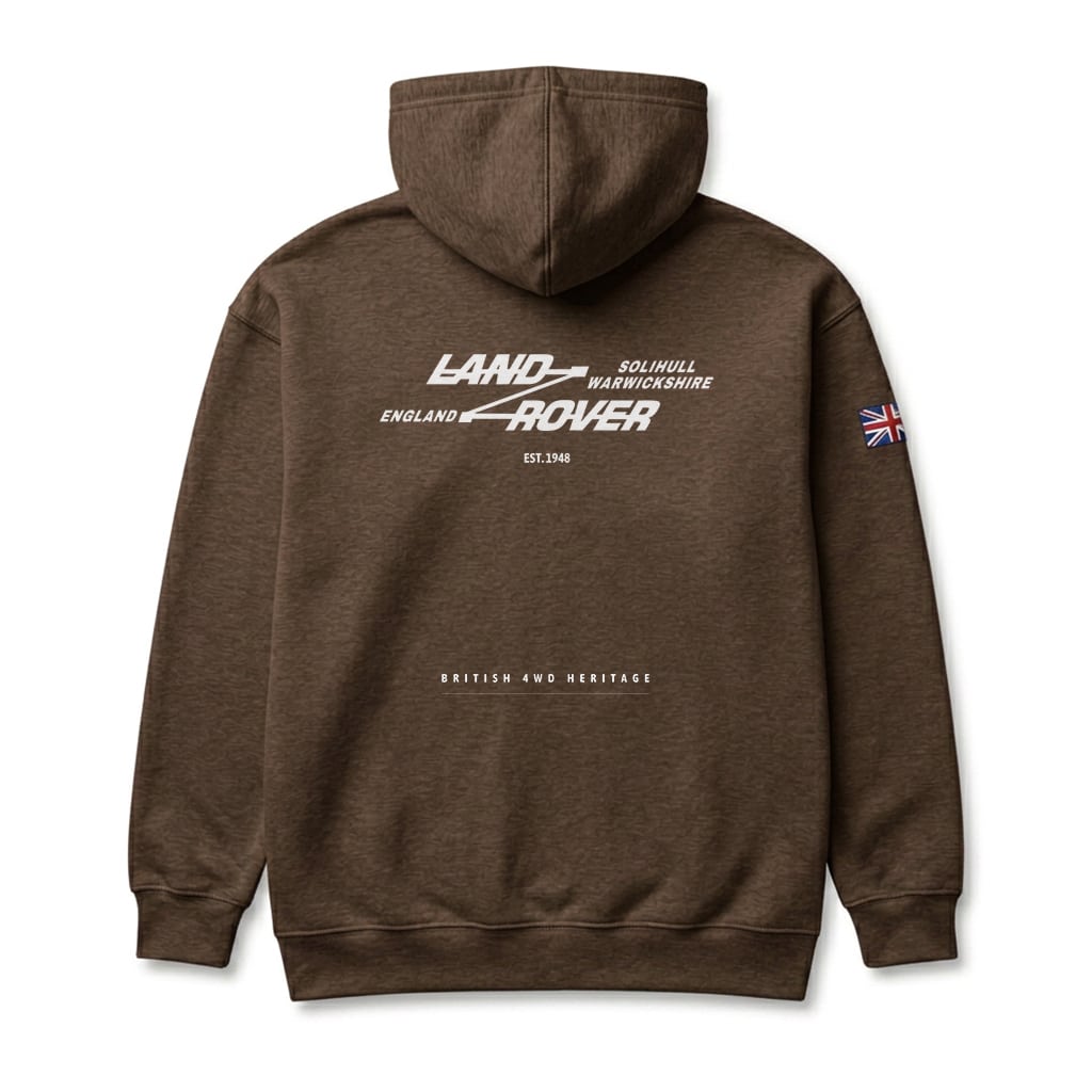 Veste à capuche Land Rover - Dark Chocolate Veste à capuche Land Rover - Dark Chocolate