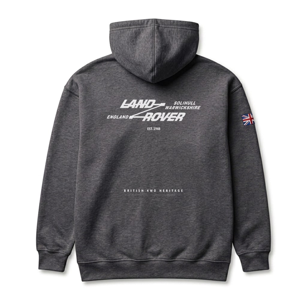 Veste à capuche Land Rover - Dark Heather Veste à capuche Land Rover - Dark Heather