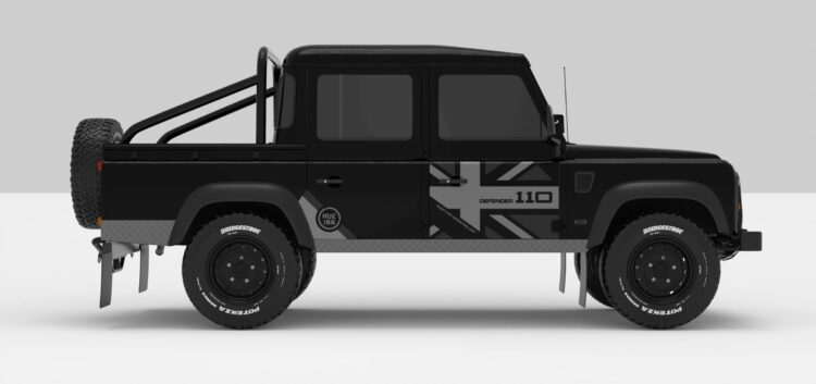 Defender Black -- Dark Grey-Ligth Grey