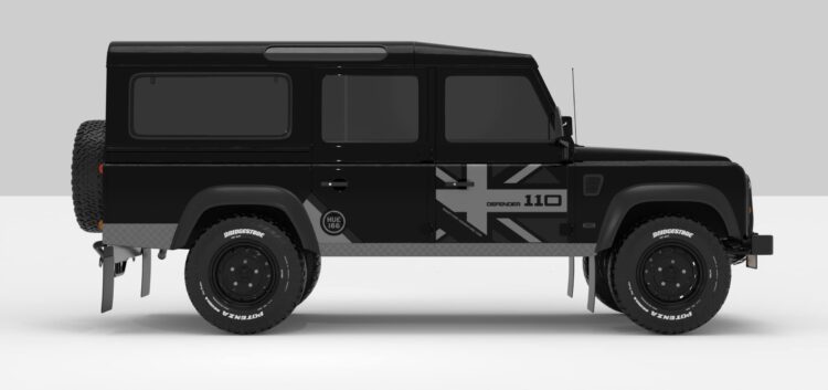 Defender Black -- Dark Grey-Ligth Grey