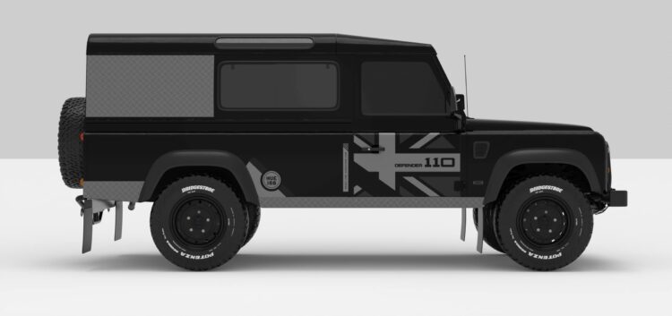 Defender Black -- Dark Grey-Ligth Grey
