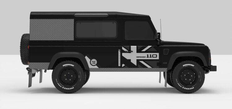 Defender Black -- Dark Grey-Super Ligth Grey
