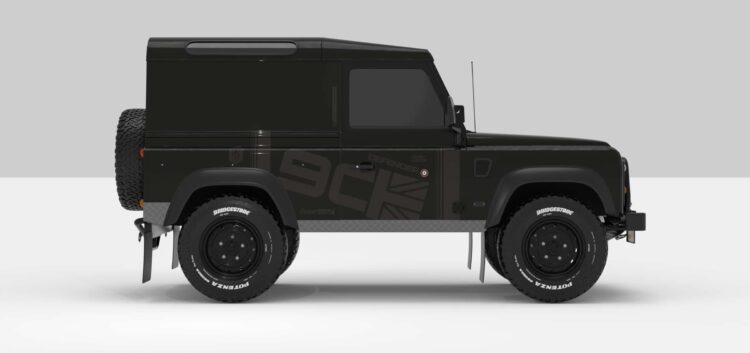 Stickers Décoration Land Rover Defender