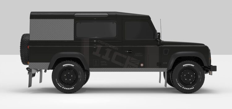 Stickers Décoration Land Rover Defender