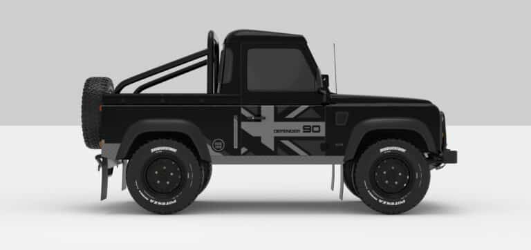 Defender Black -- Dark Grey / Ligth Grey