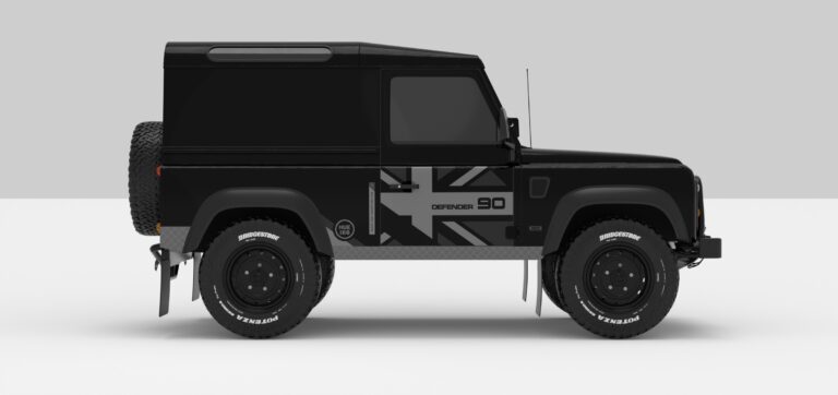 Defender Blac -- Dark Grey / Ligth Grey