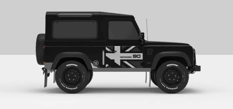 Defender Black -- Dark Grey / Super Ligth Grey