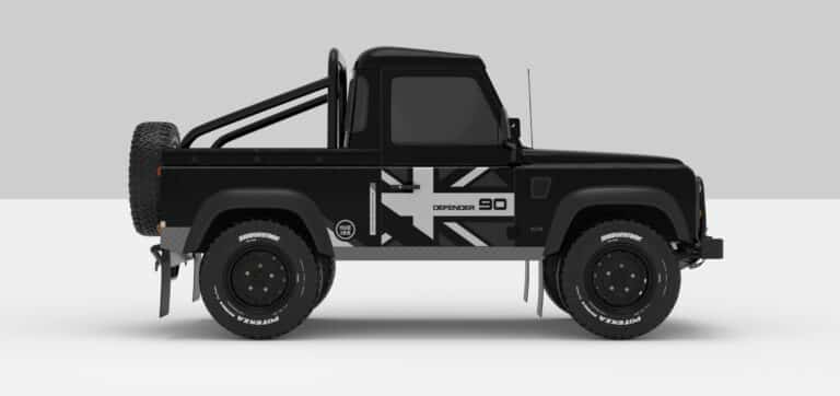 Defender Black -- Dark Grey / Super Ligth Grey