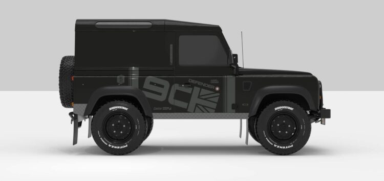 Stickers Décoration Land Rover Defender