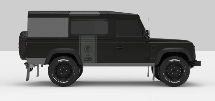 Stickers Décoration Land Rover Defender