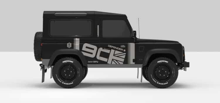 Stickers Décoration Land Rover Defender