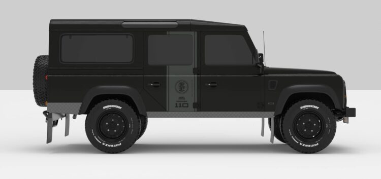 Stickers Décoration Land Rover Defender