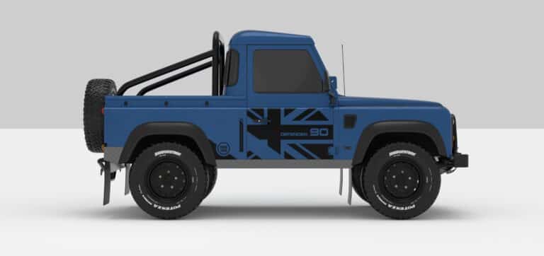 Defender Blue -- Black