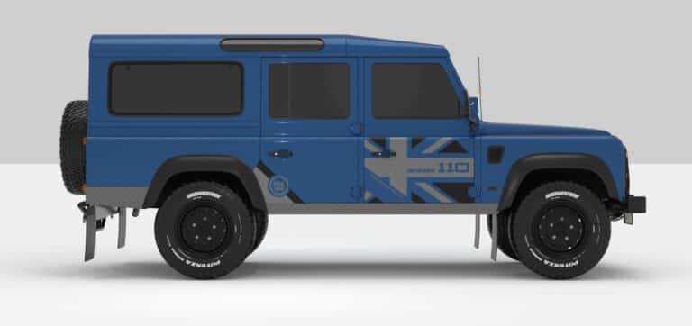 Defender Blue -- Dark Grey-Ligth Grey