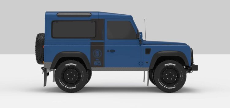 Stickers Décoration Land Rover Defender