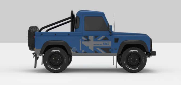Defender Blue -- Dark Grey / Ligth Grey