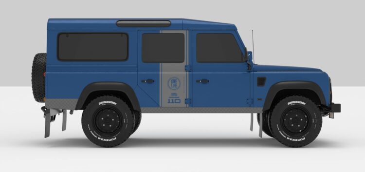 Stickers Décoration Land Rover Defender