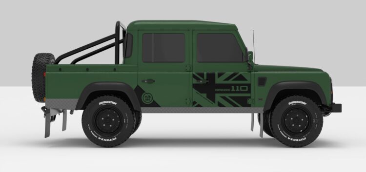 Defender Green -- Black