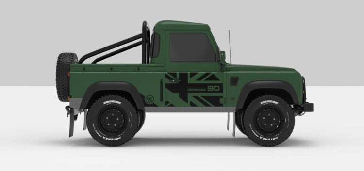 Defender Green -- Black