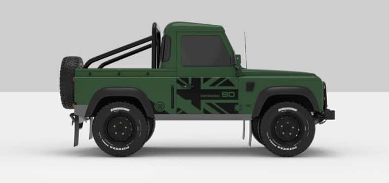 Defender Green -- Black