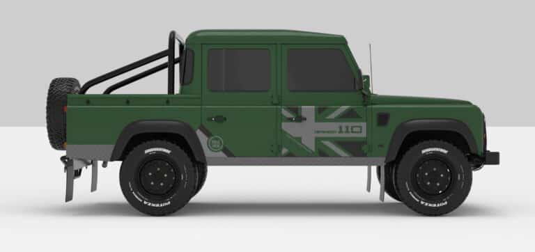 Defender Green -- Dark Grey-Ligth Grey