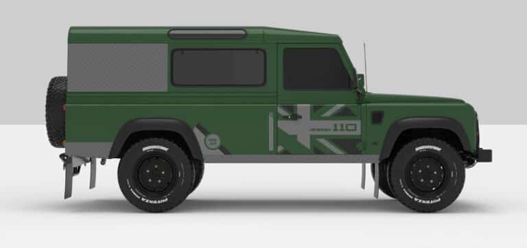 Defender Green -- Dark Grey-Ligth Grey