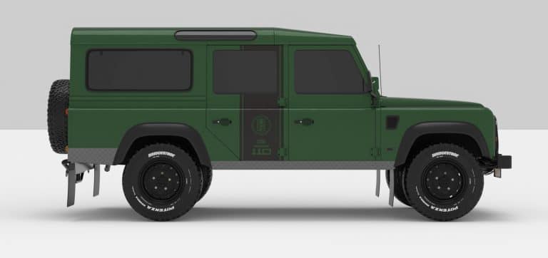 Stickers Décoration Land Rover Defender