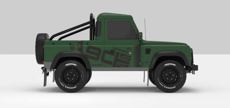 Stickers Décoration Land Rover Defender