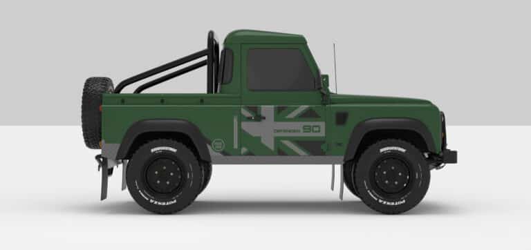 Defender Green -- Dark Grey / Ligth Grey