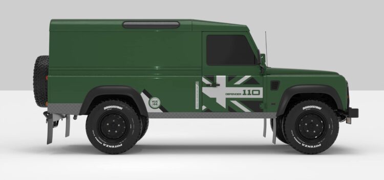 Defender Green -- Dark Grey / Super Ligth Grey