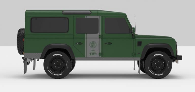 Stickers Décoration Land Rover Defender