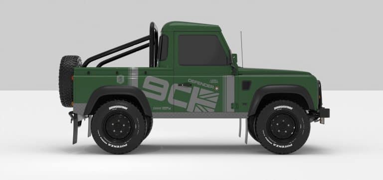Stickers Décoration Land Rover Defender