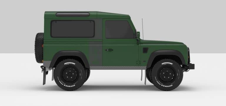 Stickers Décoration Land Rover Defender