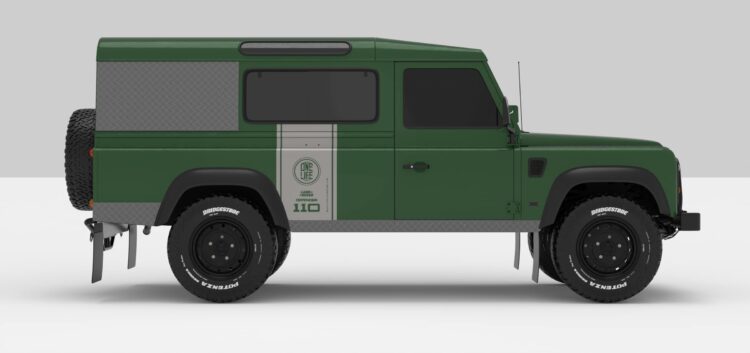 Stickers Décoration Land Rover Defender