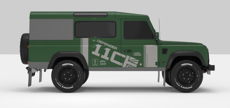 Stickers Décoration Land Rover Defender