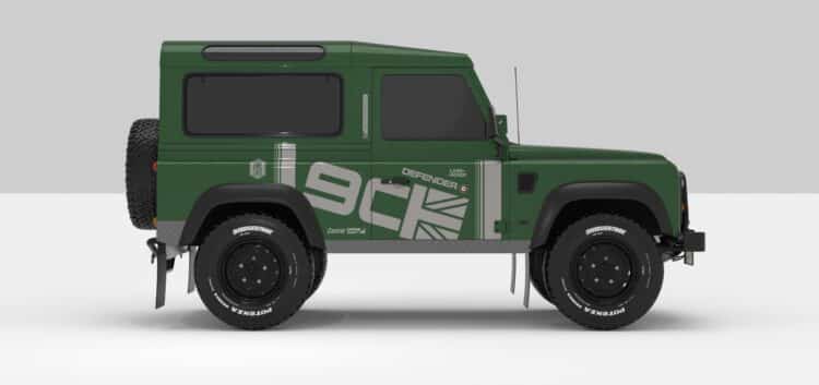 Stickers Décoration Land Rover Defender