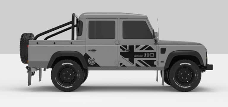 Defender Grey -- Black