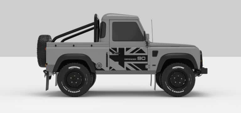 Defender Grey -- Black