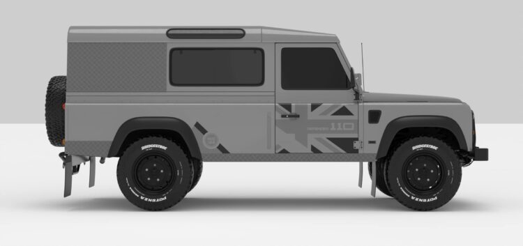 Defender Grey -- Dark Grey-Ligth Grey
