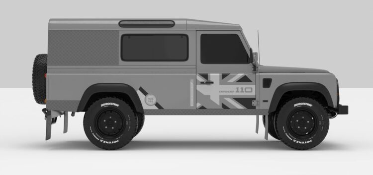 Defender Grey -- Dark Grey-Super Ligth Grey