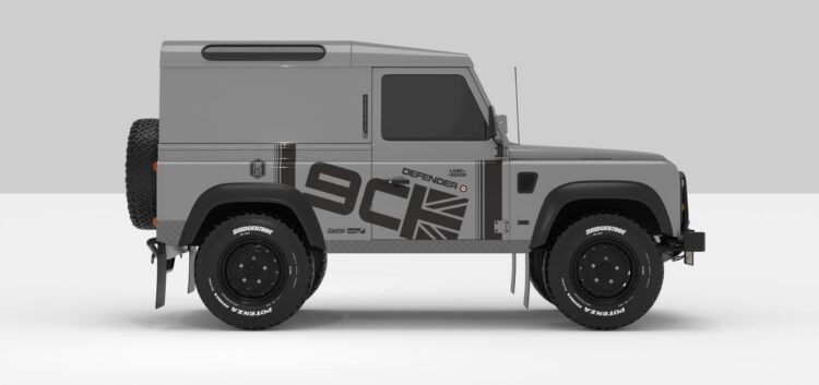 Stickers Décoration Land Rover Defender