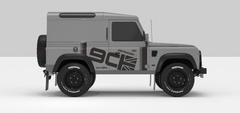 Stickers Décoration Land Rover Defender
