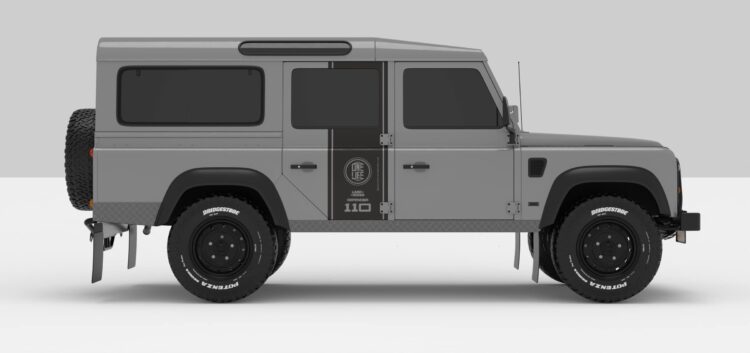 Stickers Décoration Land Rover Defender