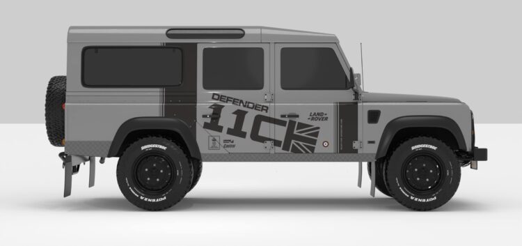 Stickers Décoration Land Rover Defender