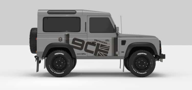 Stickers Décoration Land Rover Defender