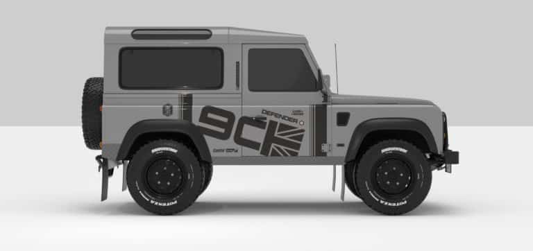 Stickers Décoration Land Rover Defender