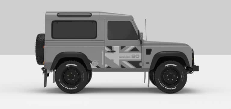 Defender Grey -- Dark Grey / Super Ligth Grey