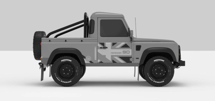 Defender Grey -- Dark Grey / Super Ligth Grey