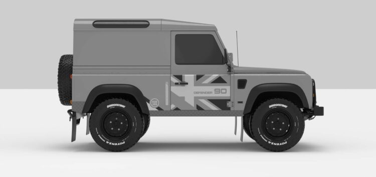 Defender Grey -- Dark Grey / Super Ligth Grey