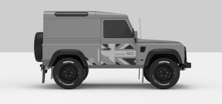 Defender Grey -- Dark Grey / Super Ligth Grey